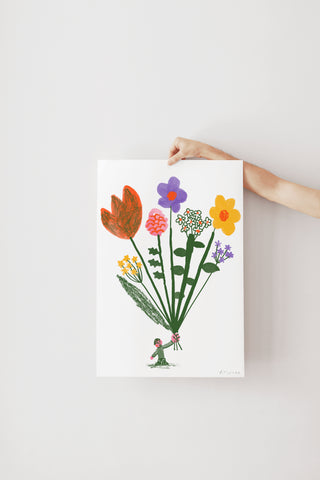 Affiche - Gros bouquet