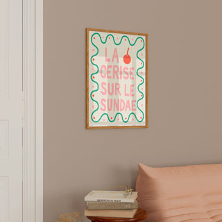 Affiche - La cerise sur le sundae