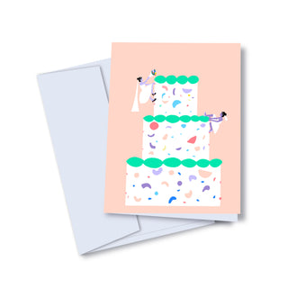 Greeting Card - Wedding and Climbing | Woman + Woman