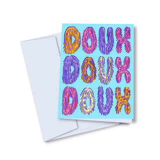 Greeting card - Doux Doux Doux