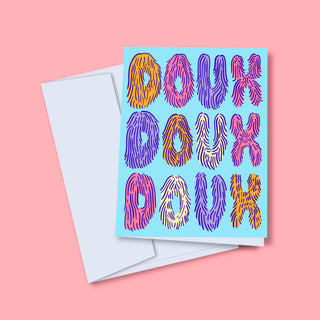 Greeting card - Doux Doux Doux