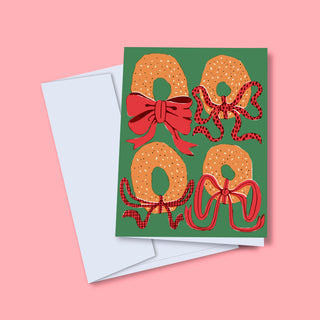 Greeting card - Holidays bagels