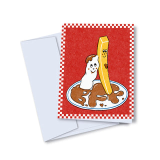 Carte de souhaits - BFF Poutine (nouvelle mouture)
