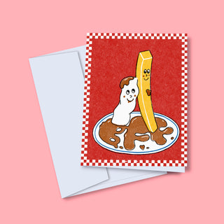 Carte de souhaits - BFF Poutine (nouvelle mouture)