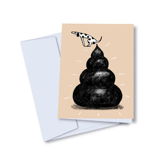 Greeting card - Shit!