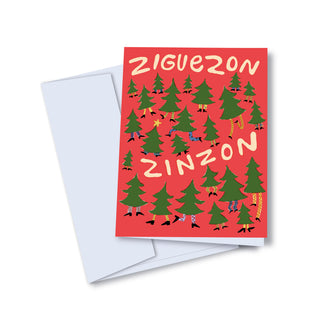 Greeting card - Ziguezon Zinzon
