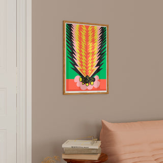Affiche - Feu fléché