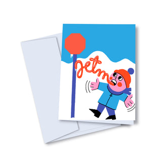 Greeting card - je TM