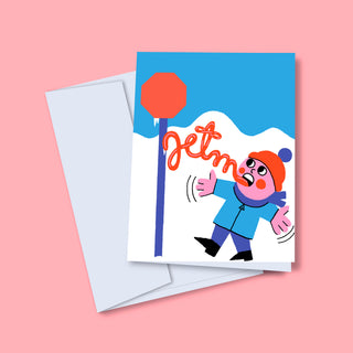 Greeting card - je TM
