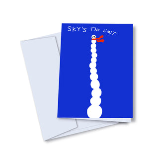 Greeting card - Sky's the limit