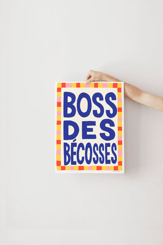 Affiche - Boss des bécosses