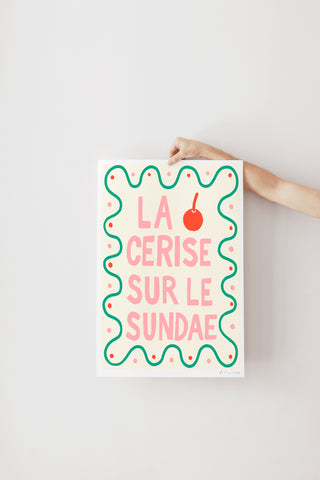 Affiche - La cerise sur le sundae