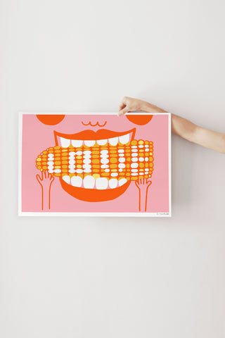Affiche - Blé d'Inde Love