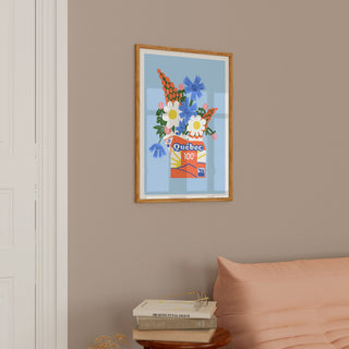Affiche - Bouquet Berlingot 100% Québec
