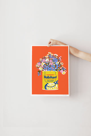 Affiche - Bouquet Pea Soup