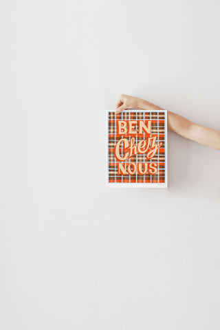 Affiche - Ben chez nous