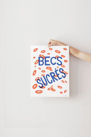 Affiche - Becs sucrés