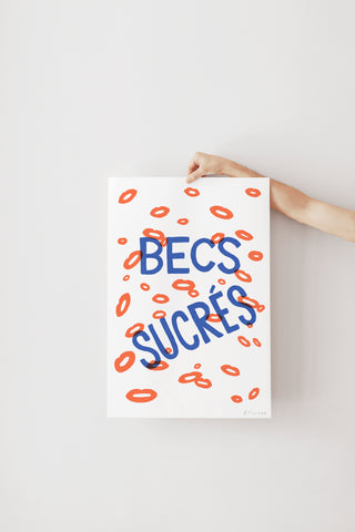Affiche - Becs sucrés