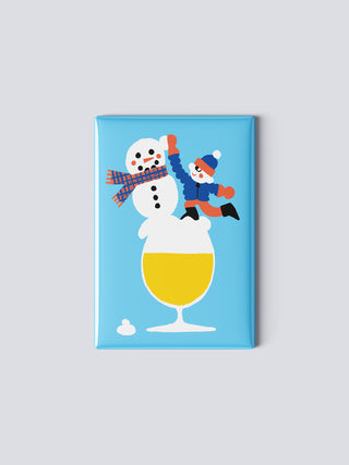 Aimant - Bonhomme de bière