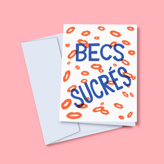 Carte de souhaits - Becs sucrés